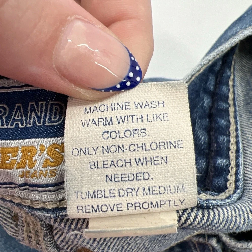 VTG Old Navy Worker's Carpenter Baggy Relaxed Straight Jeans Mens 36x32 Blue Y2K